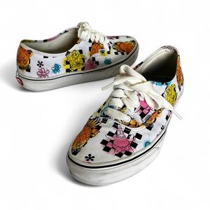 VANS SpongeBob Squarepants X Authentic 'Aye Aye Captain' Low Top Graphic Sneaker